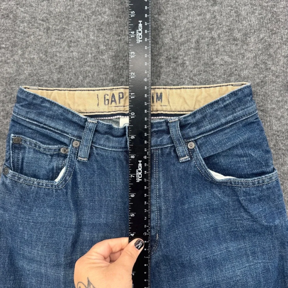 Gap Kids Boot Fit Jeans Medium Wash Blue Denim Size 12 Regular Boys unisex